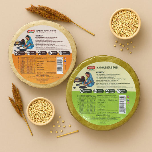 Kadak Bajra Roti & Kadak Jowar Roti