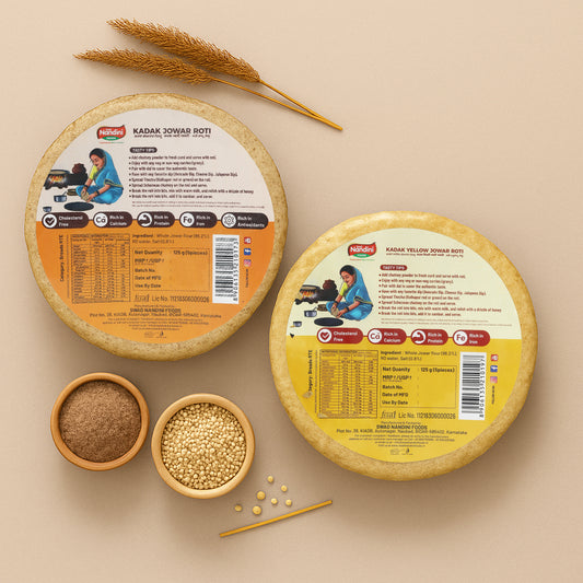 Kadak Jowar Roti & Kadak Yellow Jowar Roti