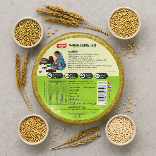 kadak Bajra Roti