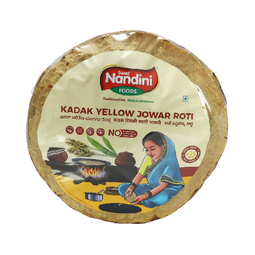 Kadak Yellow Jowar Roti